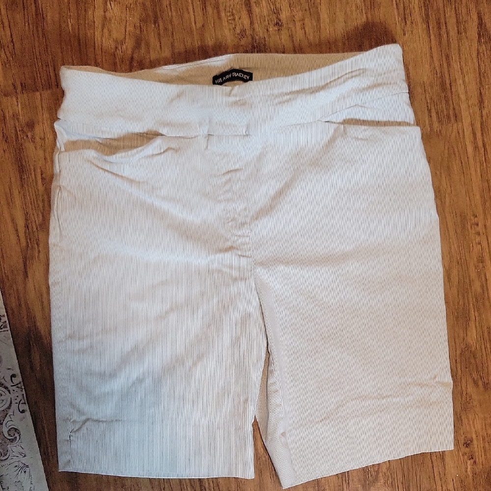Hilary Radley White Bermuda Shorts for Summer